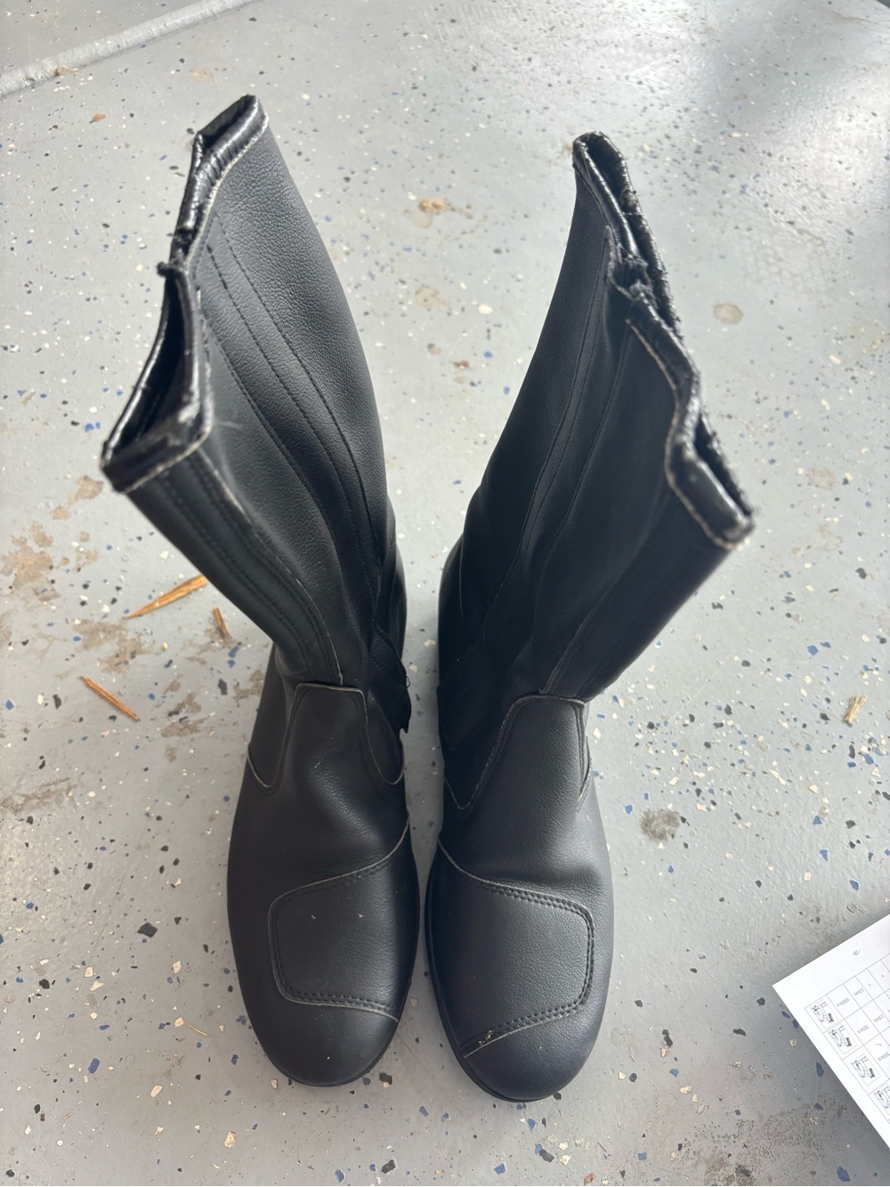 Men's Black Tall Riding Boots - Sleek Everyday Style